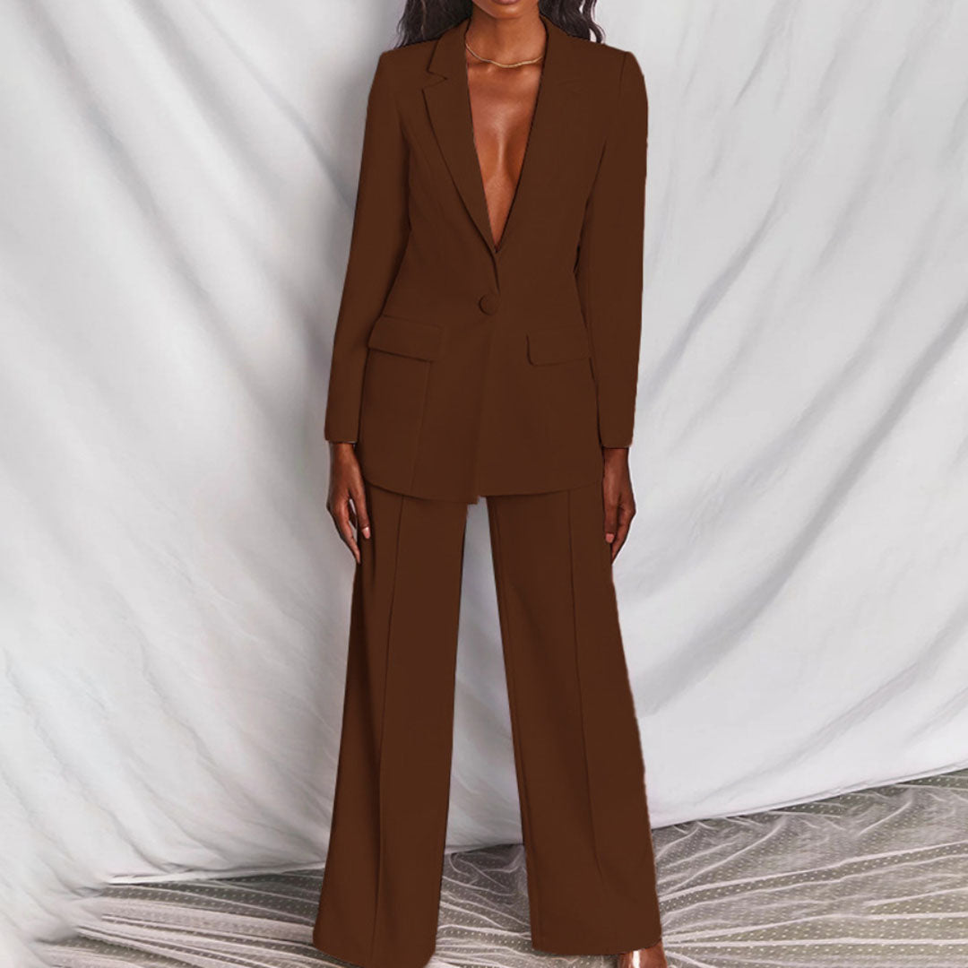 Valenzora - Elegant blazer and trouser set