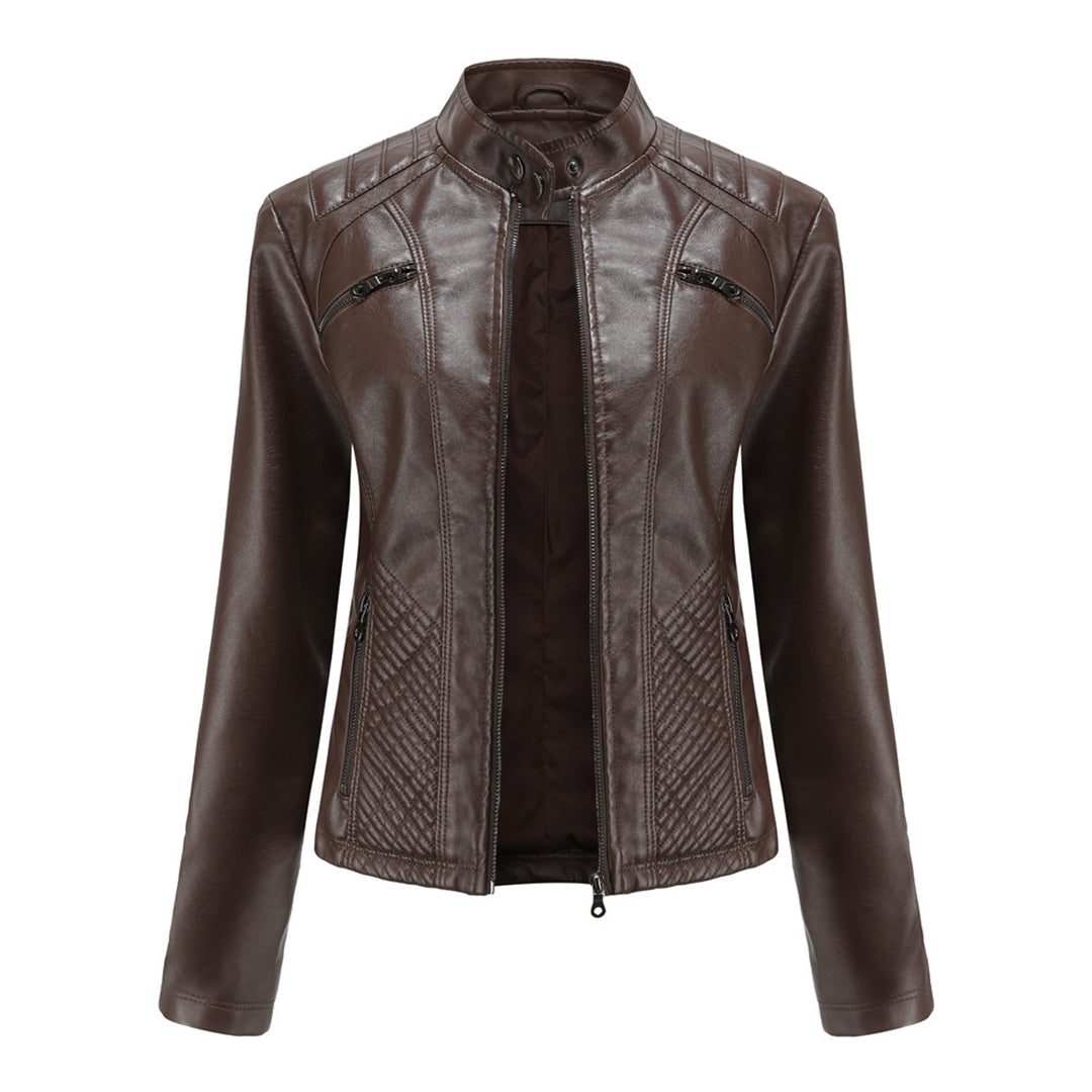 Adriana - Stilvolle Lederjacke
