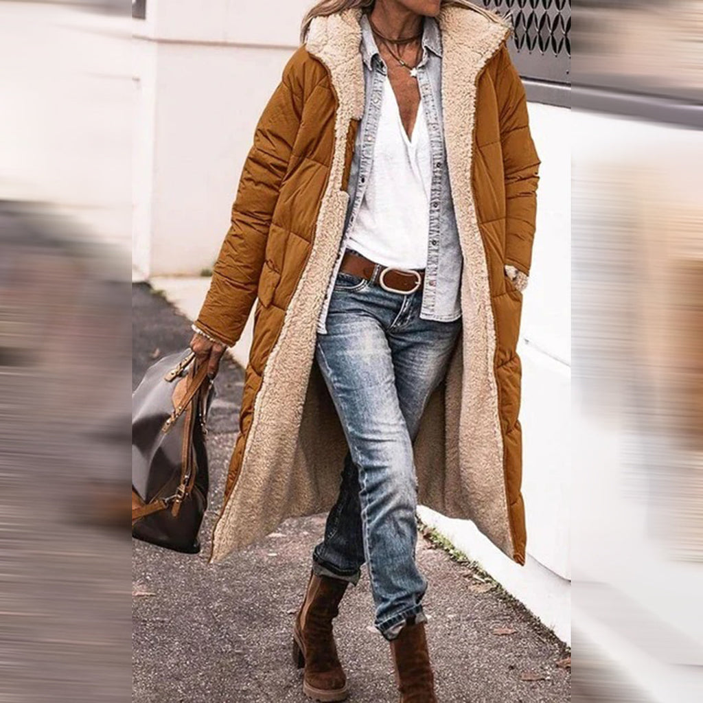 Valenzora | Wende-Pufferjacke für Damen – Stylische und warme Winterjacke