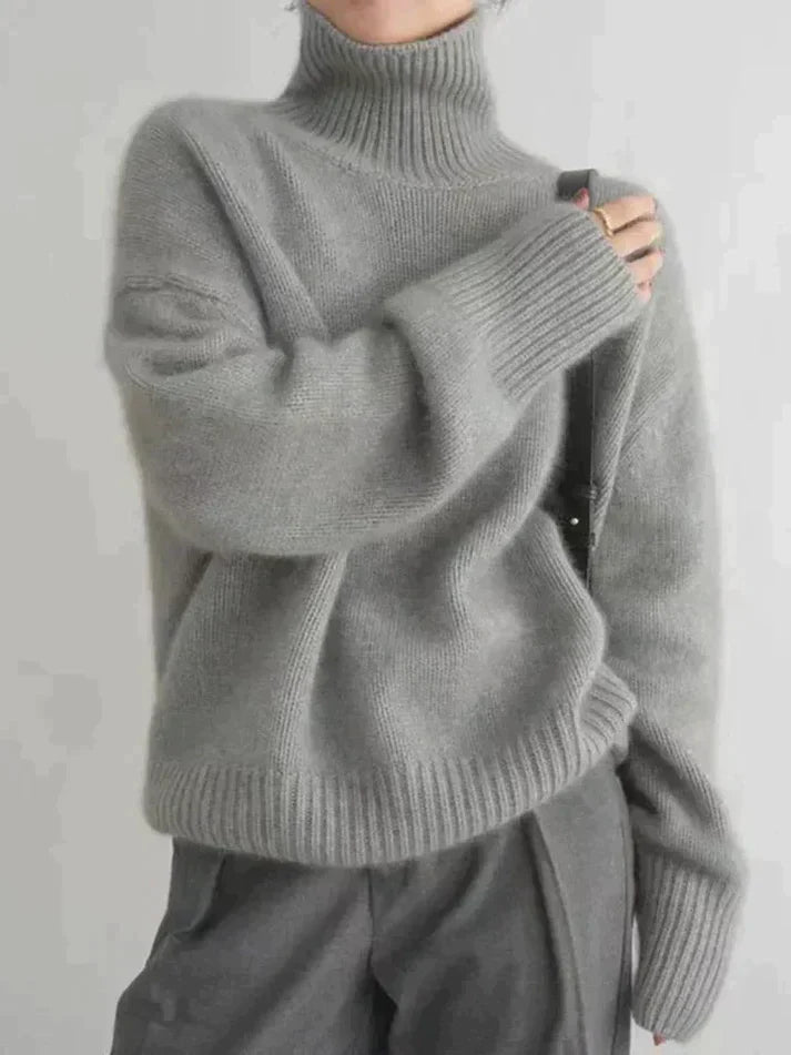 Valenzora | Eleganter Rollkragenpullover aus Kaschmir