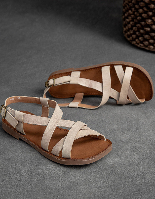 Valenzora | Leichte Ledersandalen