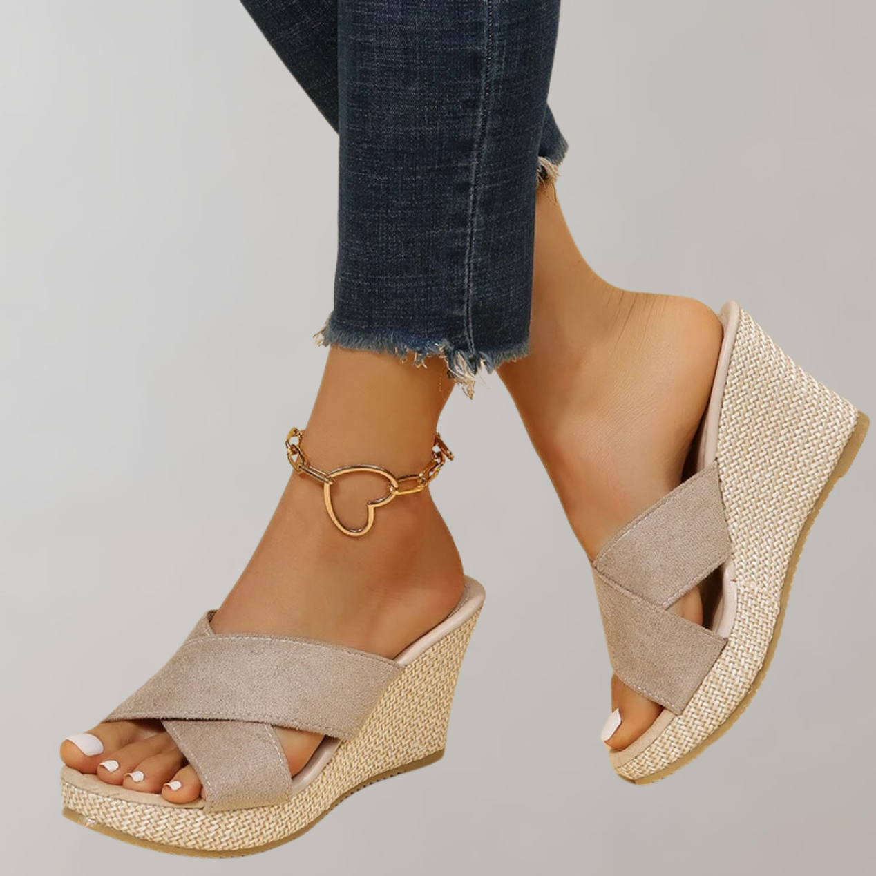 Valenzora - Orthopädische Sandalen mit Absätzen | Bequeme Damensandalen