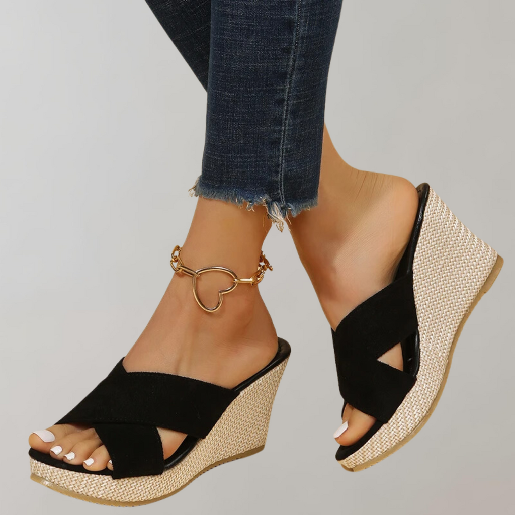 Valenzora - Orthopädische Sandalen mit Absätzen | Bequeme Damensandalen