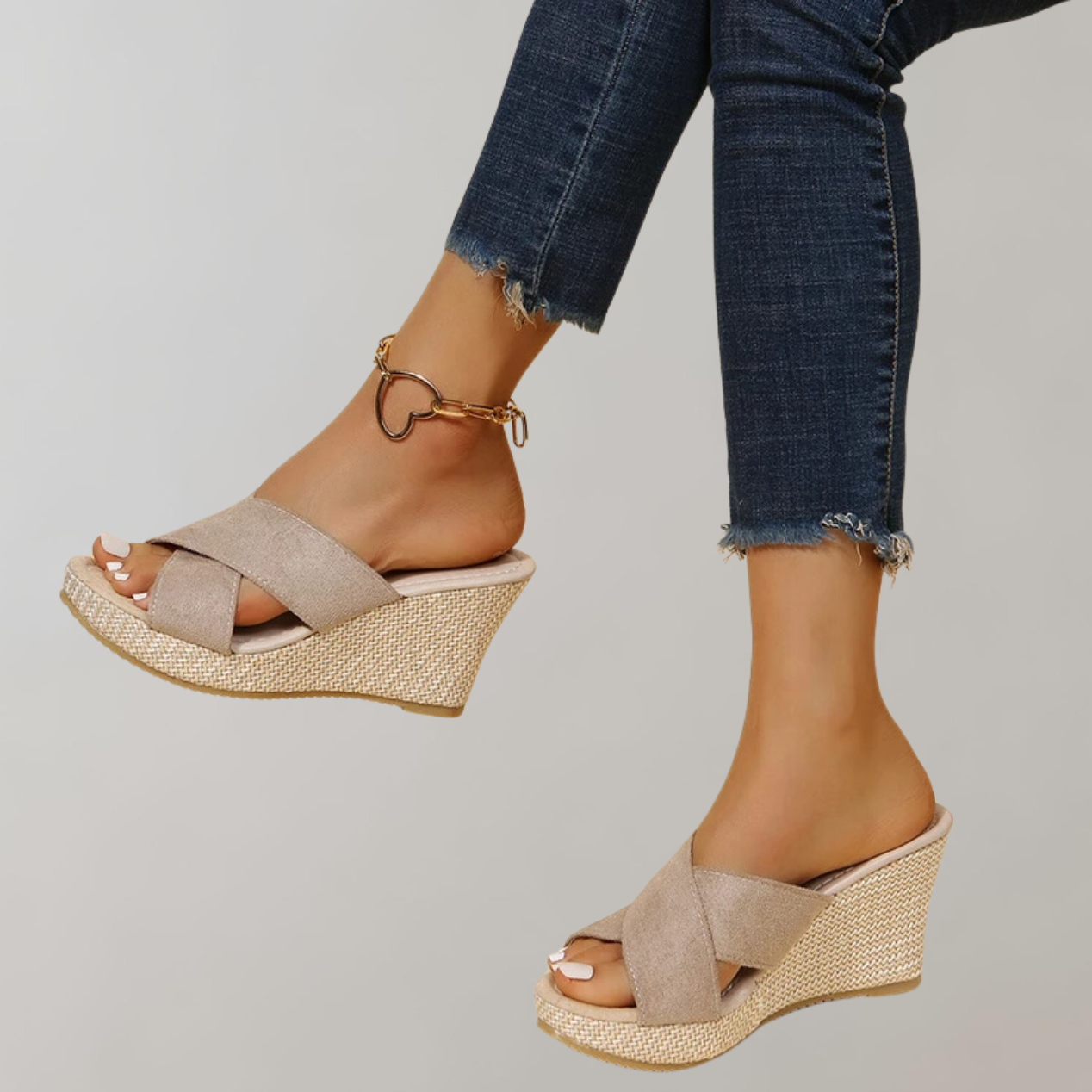 Valenzora - Orthopädische Sandalen mit Absätzen | Bequeme Damensandalen