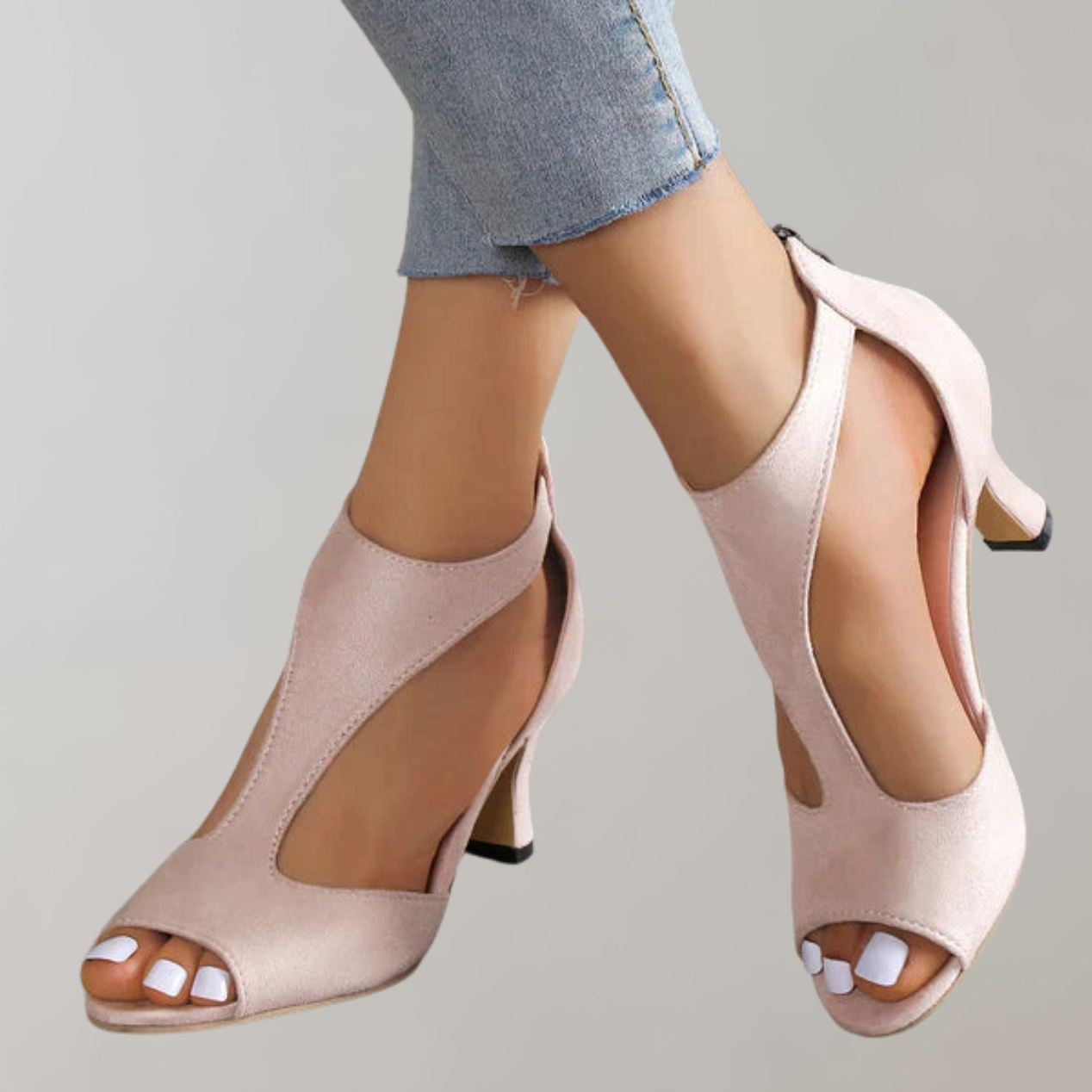Valenzora - Orthopedic sandals with heels | Women's mule sandals