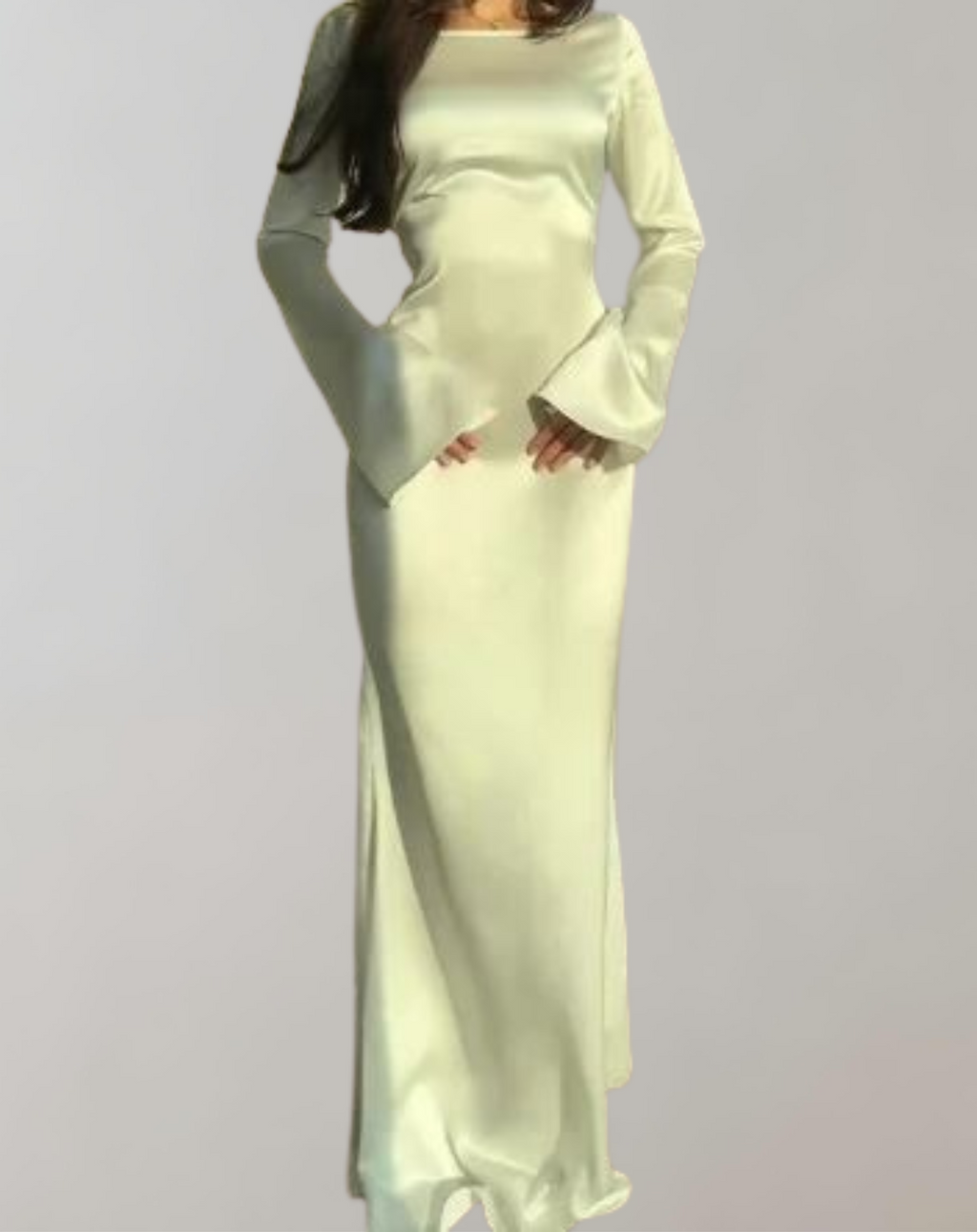 Valenzora - Abendkleid für Damen | Elegantes Abendkleid | Glänzendes, sexy Kleid