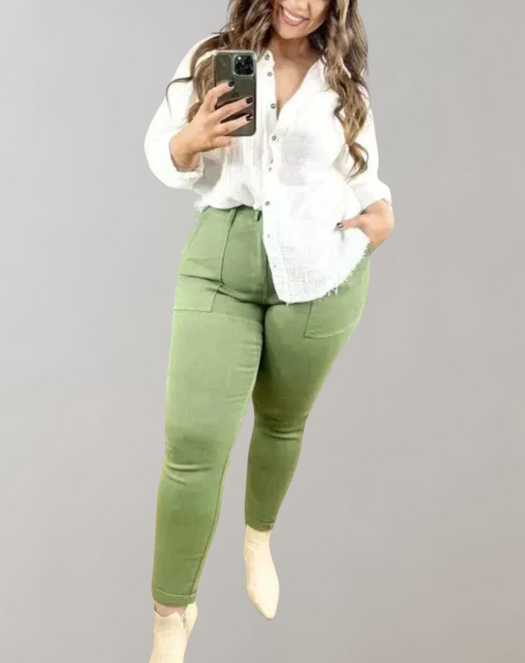 Yat™ - Elastic Jogger Jeans