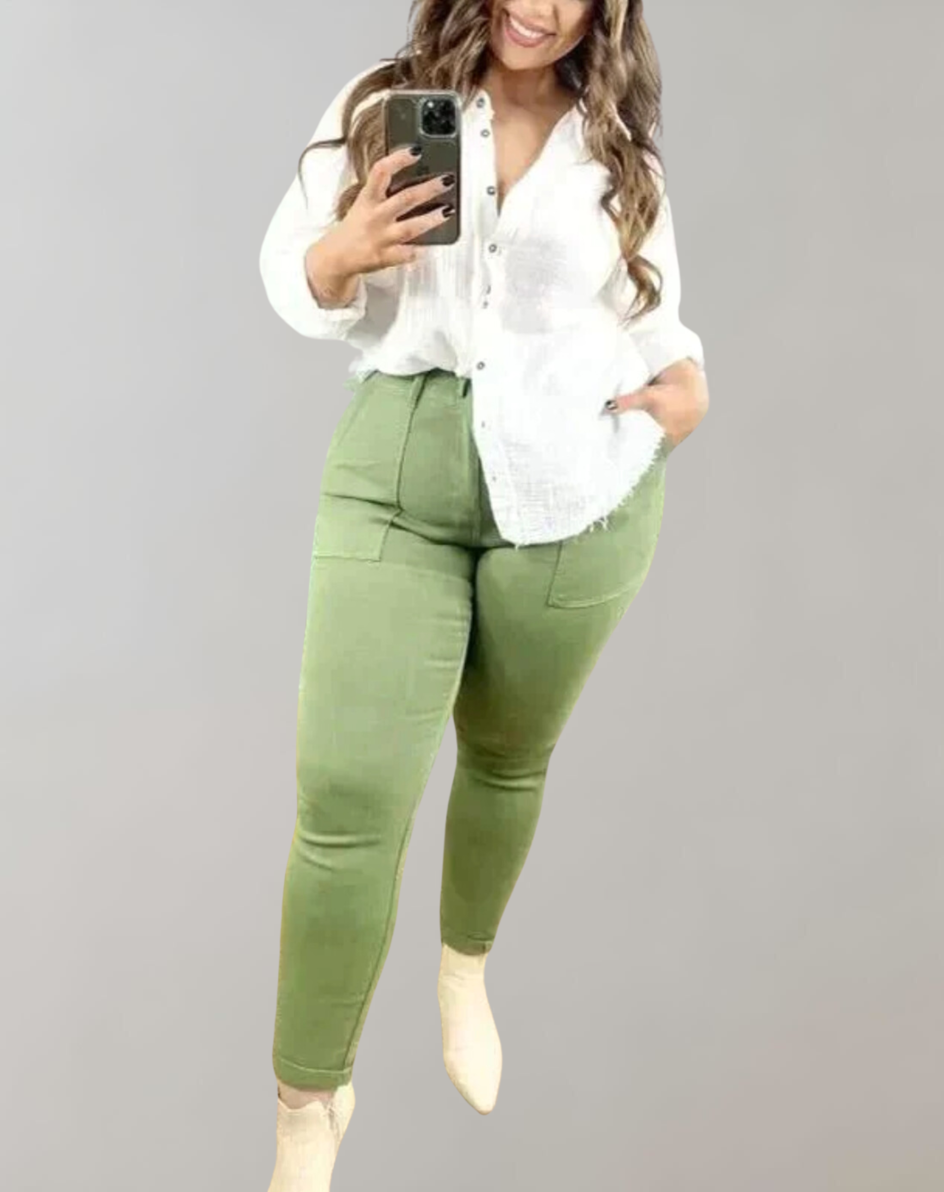 Yat™ - Elastic Jogger Jeans