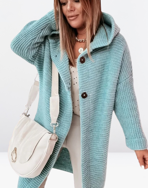 Valenzora – Rubin – Kuschelige Strickjacke