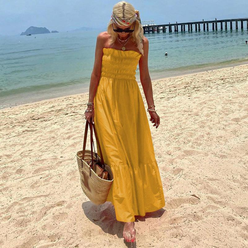 Valenzora | Strapless Maxi Dress An effortlessly stylish summer essential for all occasions
