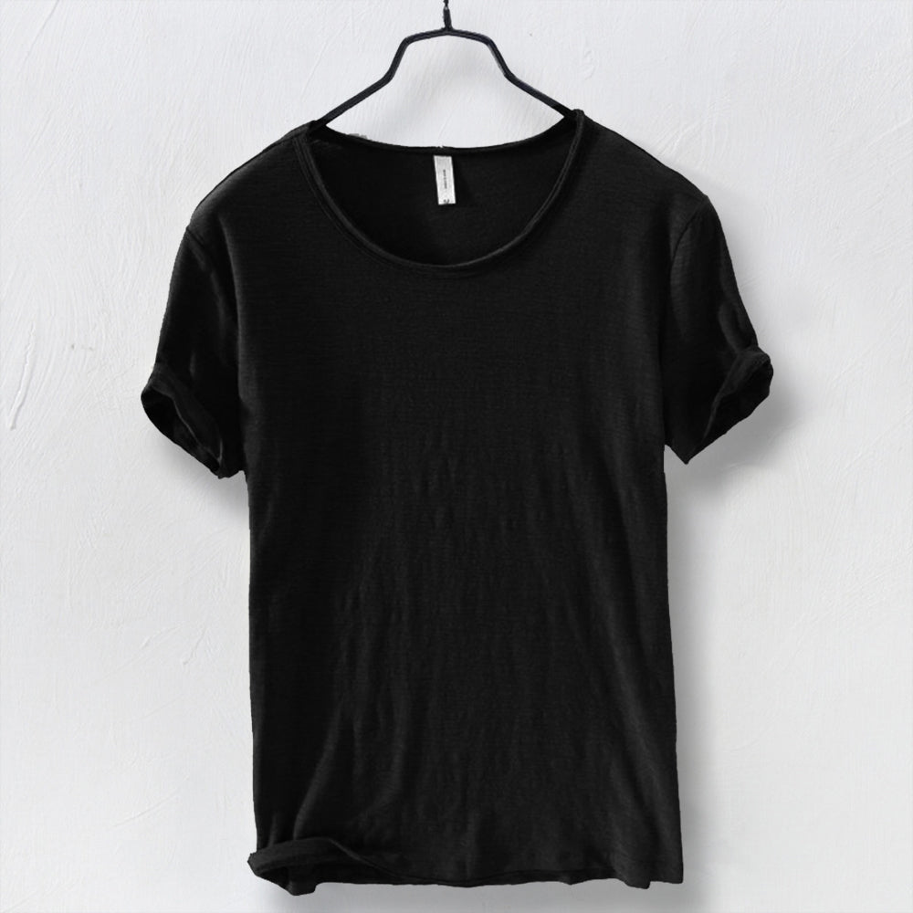 Valenzora | Soft Touch T-Shirt with Round Neck