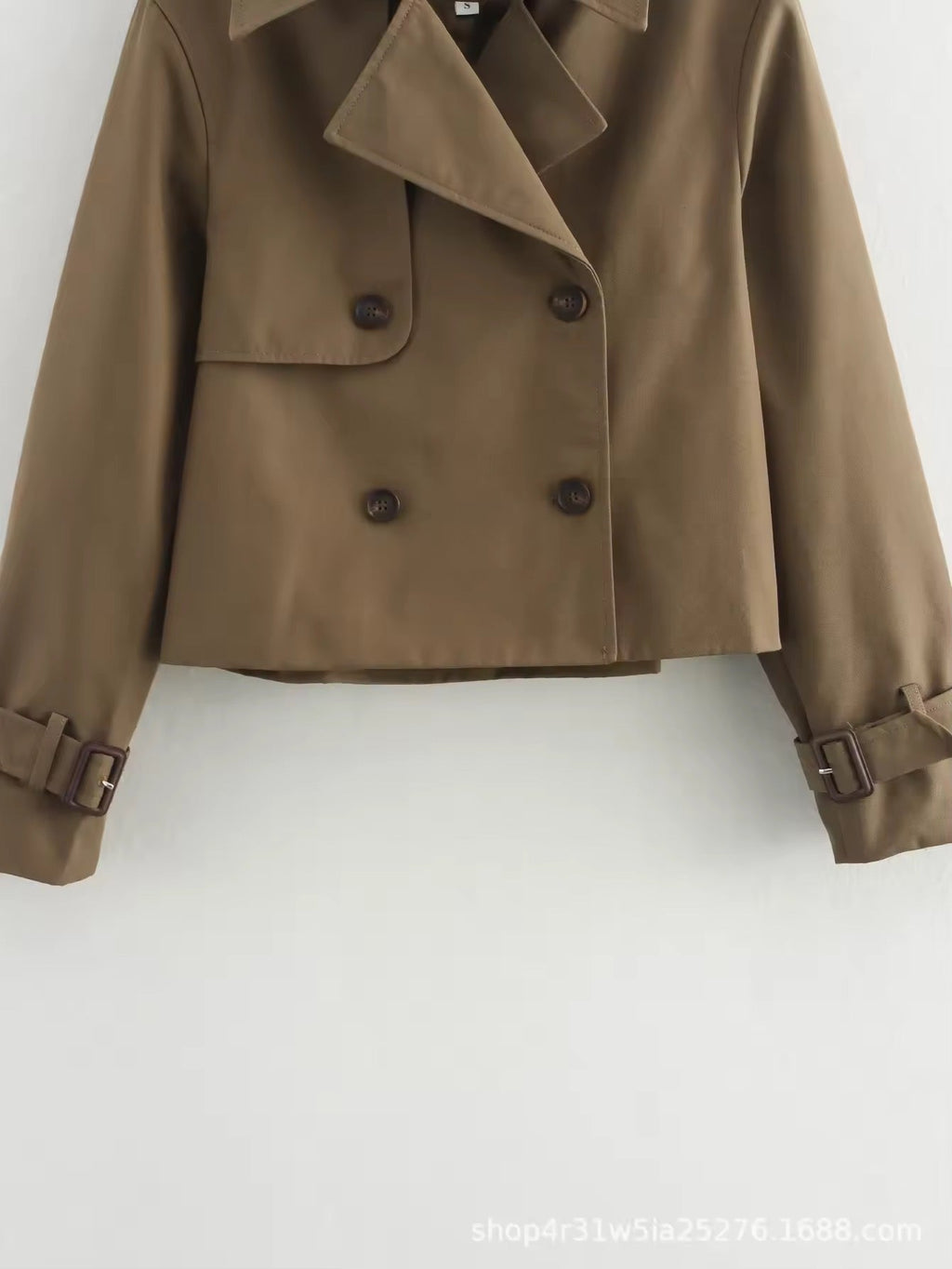 Valenzora | Shortened trench coat