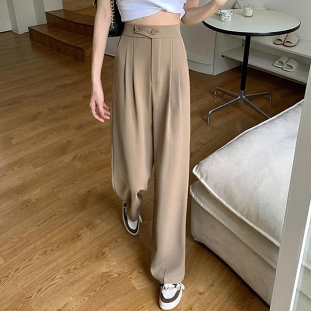 Casual baggy women's trousers