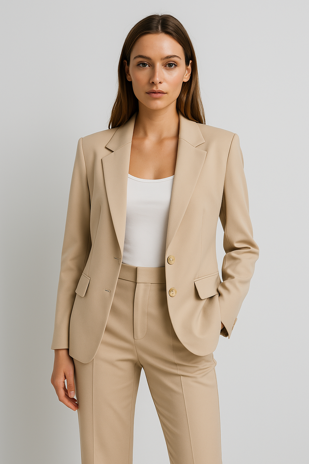 Valenzora | Zweiteiler Eleganter & bequemer Freizeitanzug Mit lockerer Passform