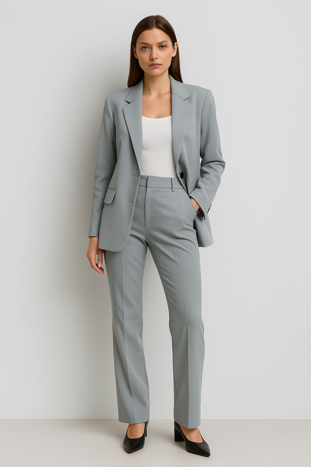 Valenzora | Zweiteiler Eleganter & bequemer Freizeitanzug Mit lockerer Passform