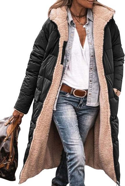Valenzora | Plush winter coat - Soft & cuddly