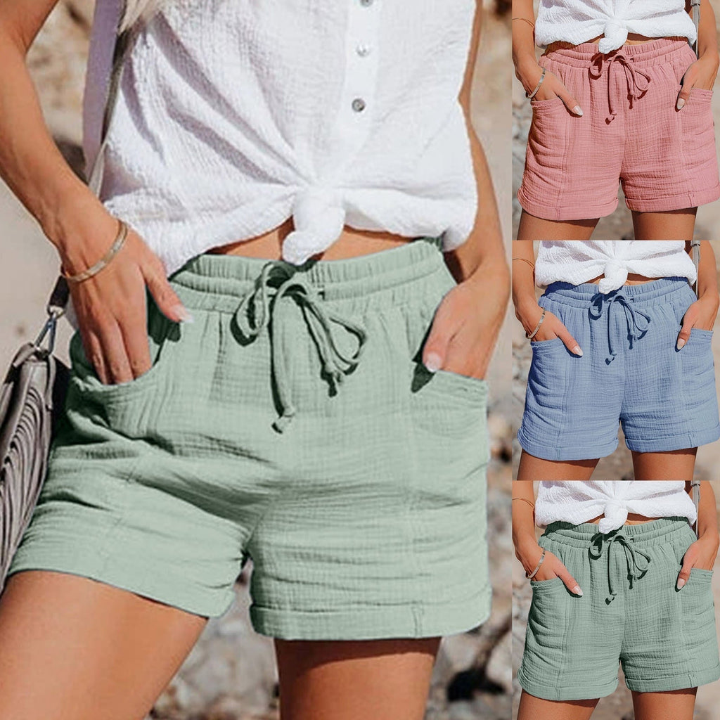 Valenzora | Women's Shorts with Drawstring
