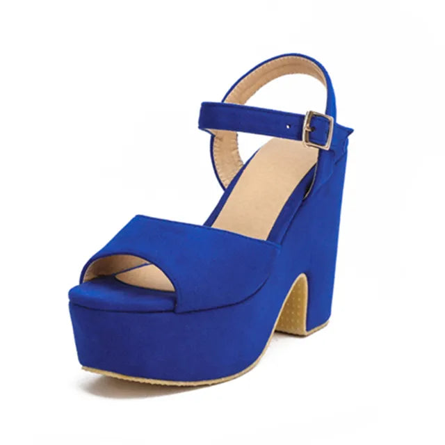 Valenzora | Trendy sandals with block heels