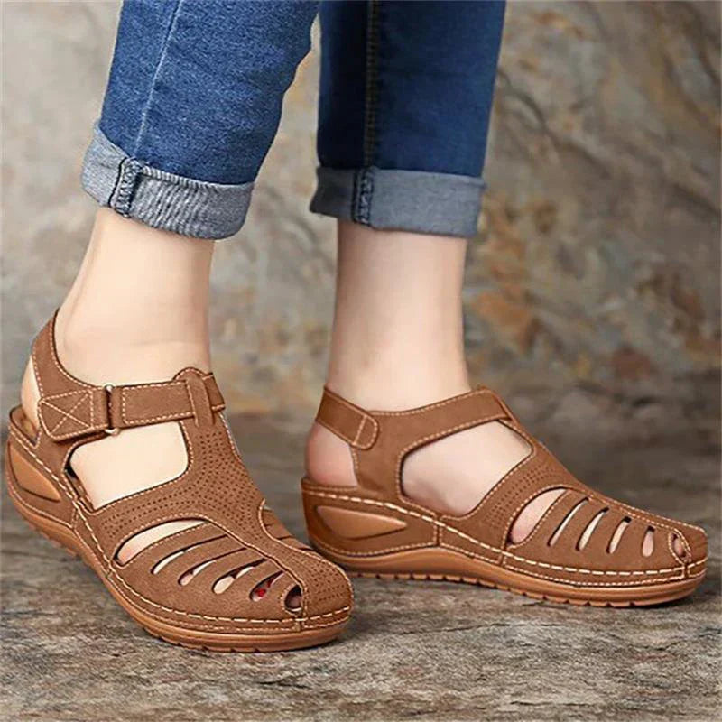 Valenzora | Orthopädische Sandalen mit Klettverschluss