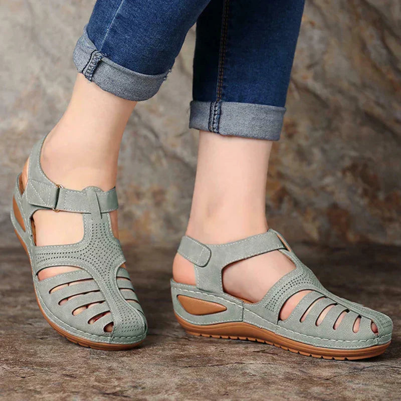 Valenzora | Orthopädische Sandalen mit Klettverschluss