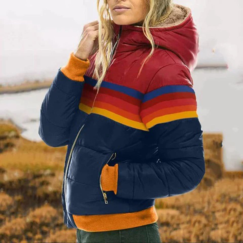 Valenzora | Cozy hooded jacket for women