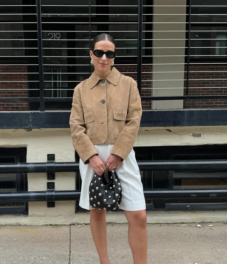 Valenzora | Classic suede jacket