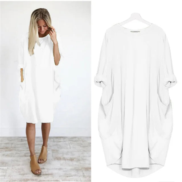 Valenzora | Comfortable belly-covering dress