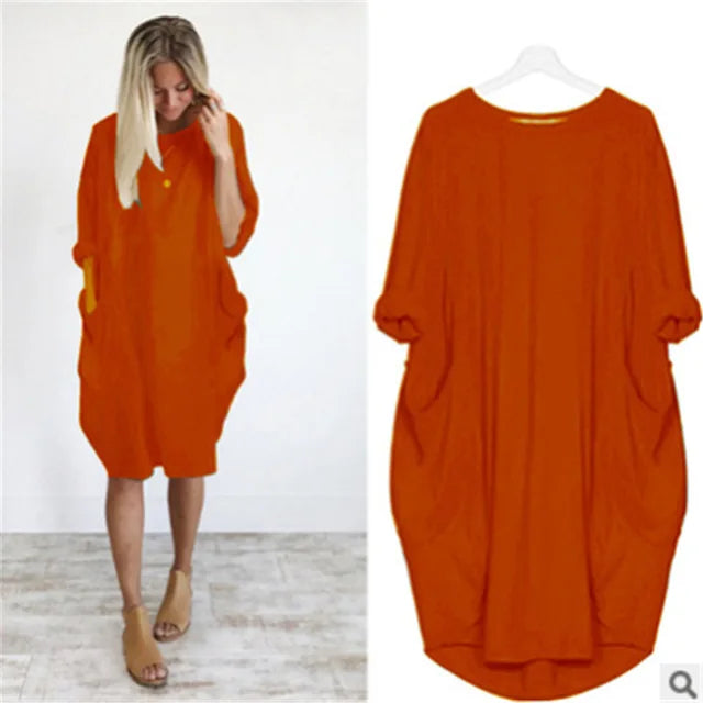 Valenzora | Comfortable belly-covering dress
