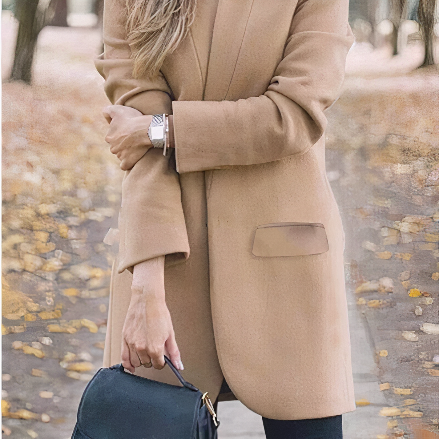 Valenzora – Blazer mit langen Ärmeln