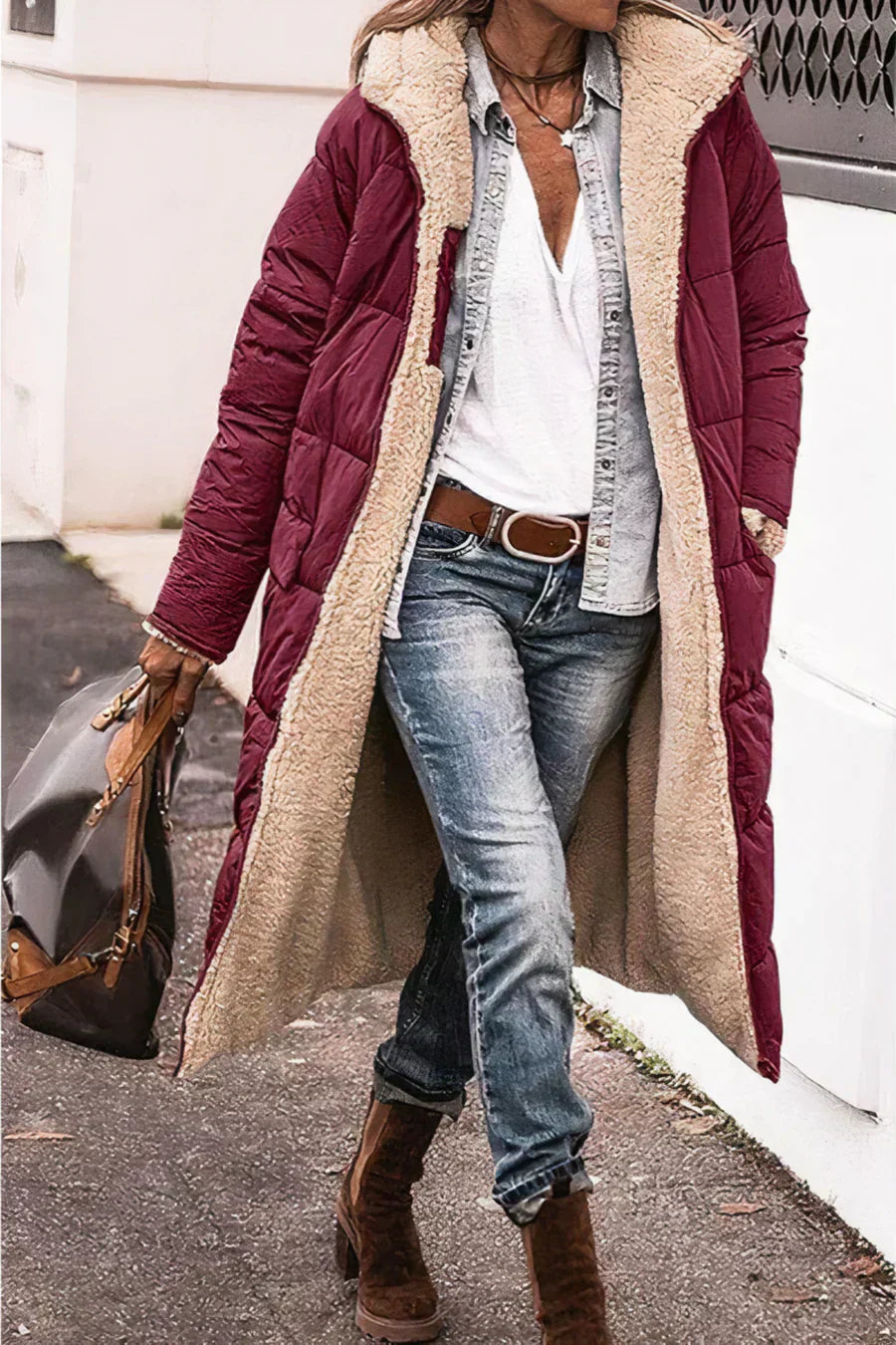 Valenzora | Eleganter, wendbarer warmer Parka