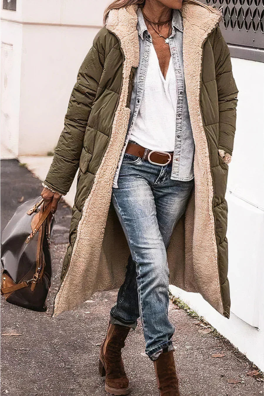 Valenzora | Eleganter, wendbarer warmer Parka