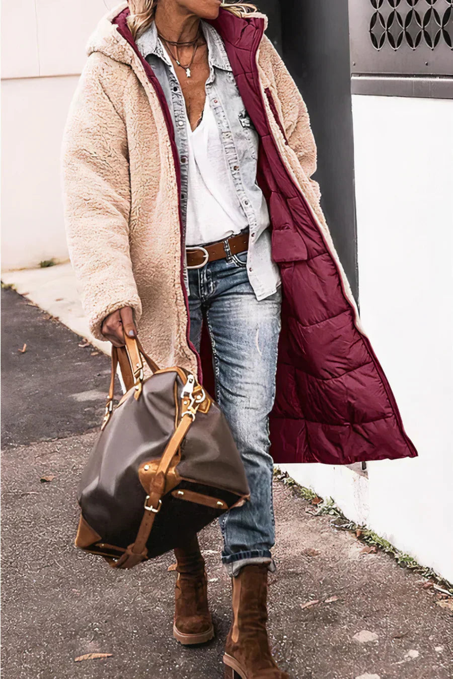 Valenzora | Eleganter, wendbarer warmer Parka