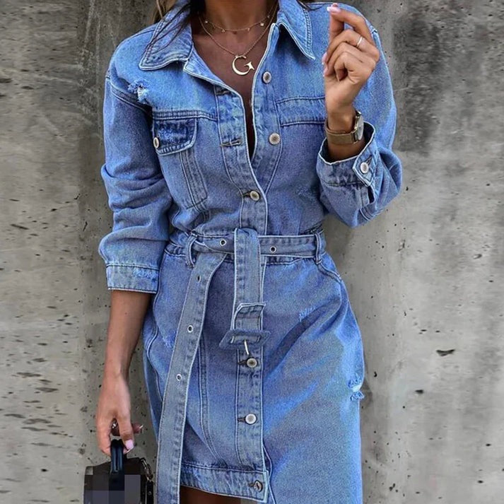 Sommerkleid aus Jeans