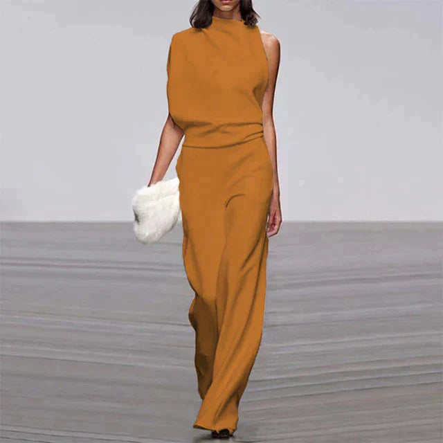 Müheloser Sommer-Glamour-Jumpsuit