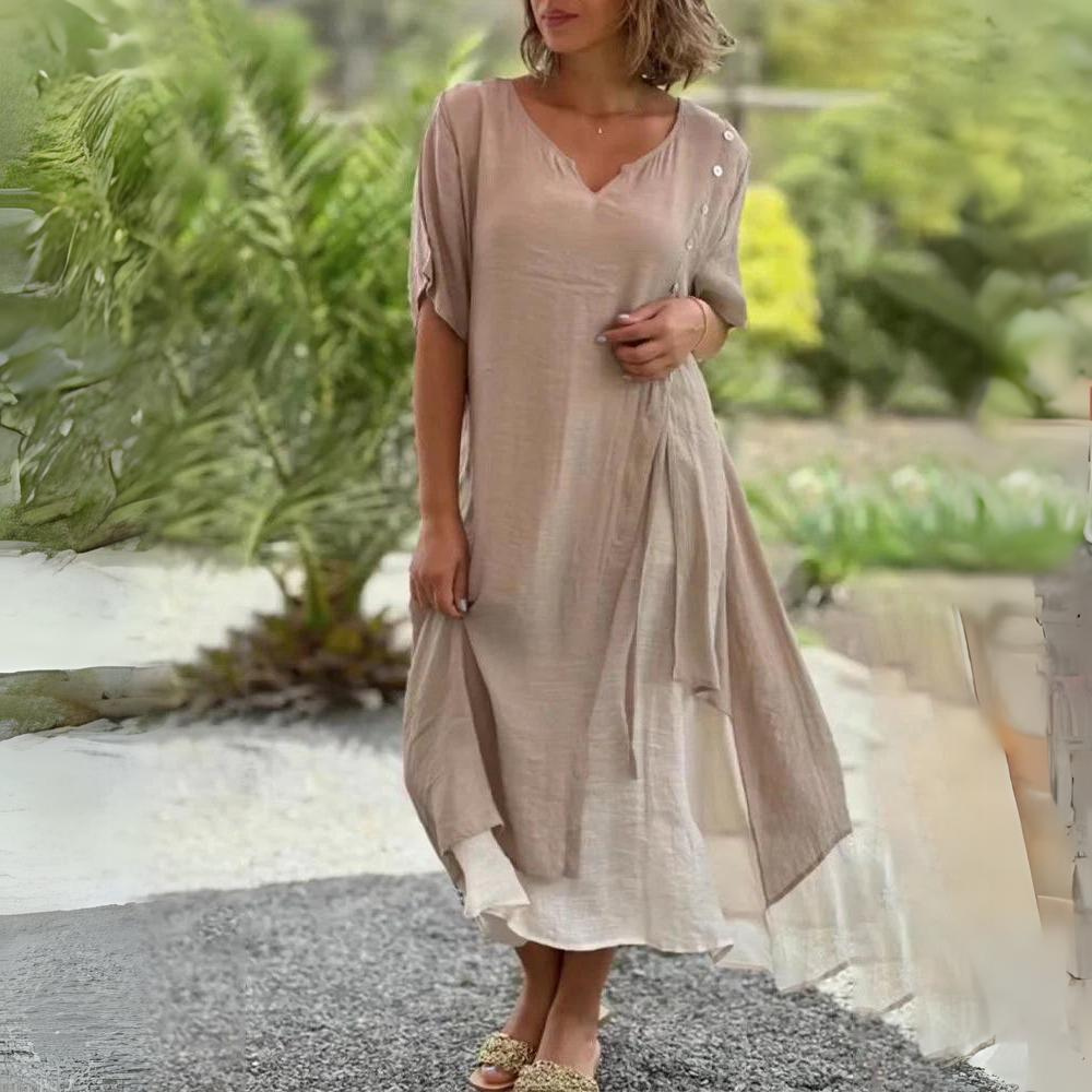 Valenzora | Lässiges asymmetrisches Kleid