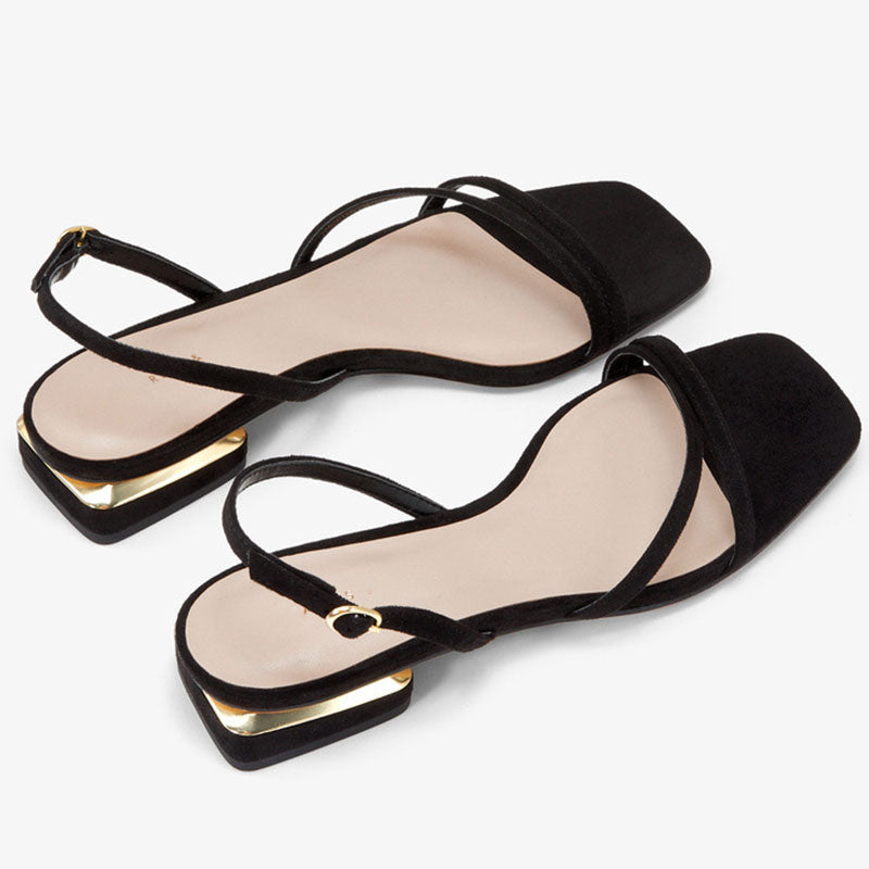 Valenzora | Mrs. Wonderful Gold High Heel Sandal