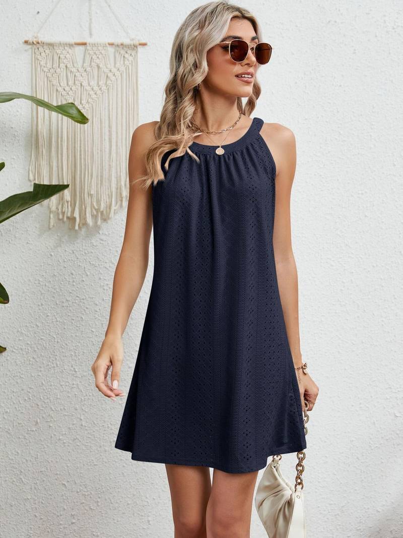 Valenzora | Elegant sleeveless beach dress