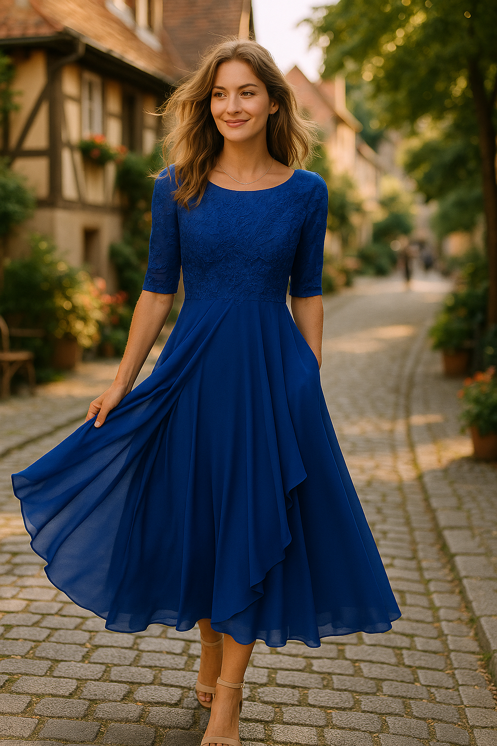 Flair Whisperer Cozy Glam Dress