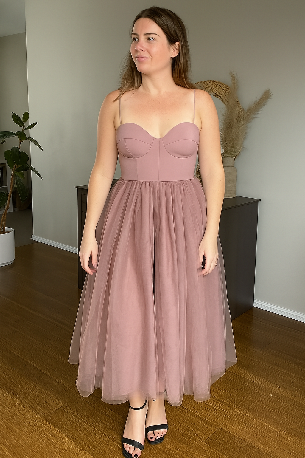 Enchanting Vibe Glamour Dress