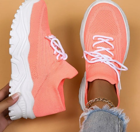 Atmungsaktive Damen-Sneaker mit zusätzlicher Fußunterstützung