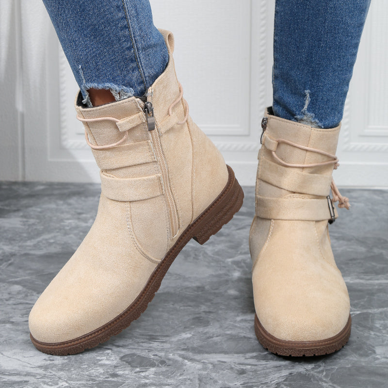 Valenzora | Fashion Gürtel Schnallen Stiefel