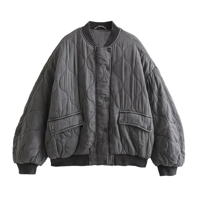 Valenzora | Women's Loose Fit - Grey - Sustainable