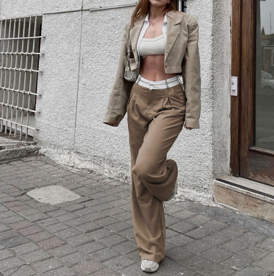 Valenzora – Modische Leinenhose für Damen