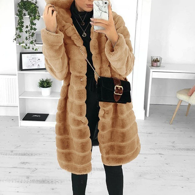 Valenzora - Thick down jacket with hood