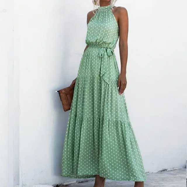 Valenzora | Strapless maxi dress with floral pattern