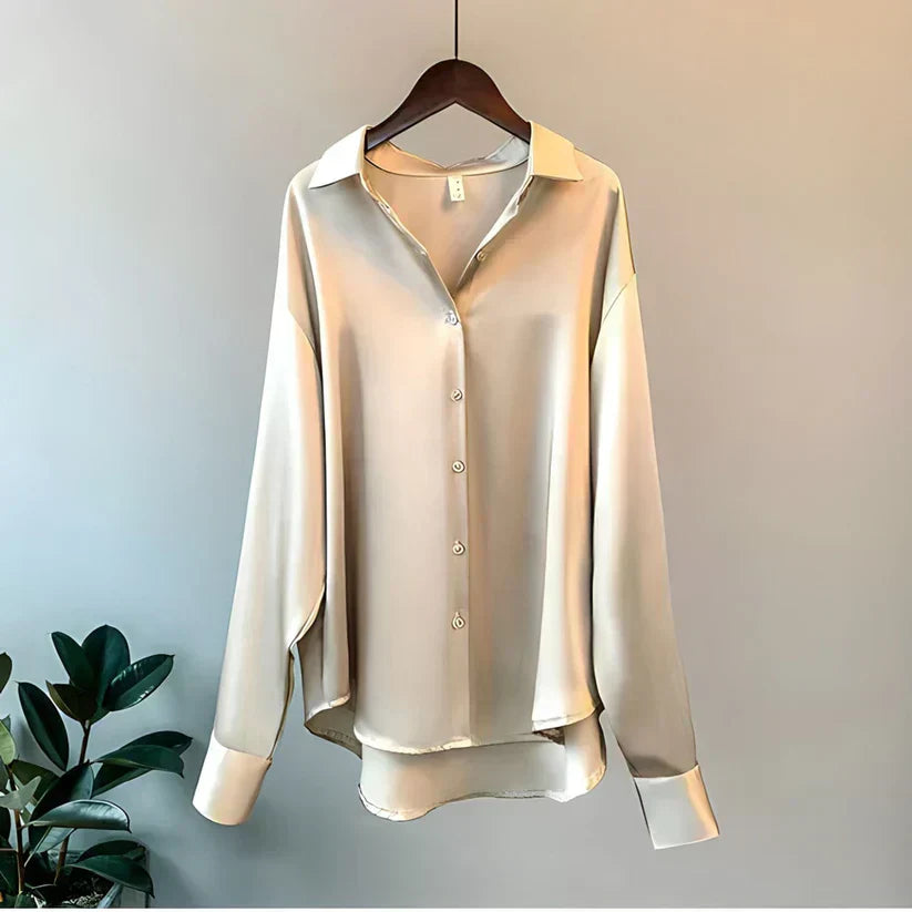Valenzora | Luxuriöse Damen-Seidenbluse für einen eleganten Look