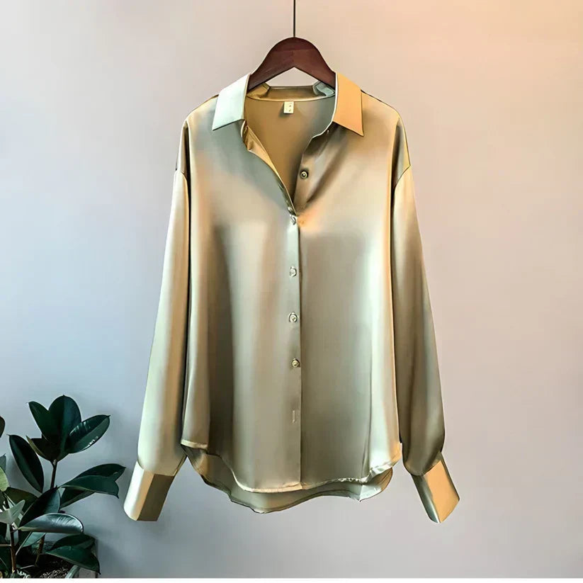 Valenzora | Luxuriöse Damen-Seidenbluse für einen eleganten Look
