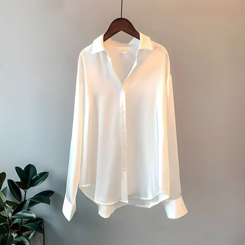 Valenzora | Luxurious women's silk shirt for an elegant look
