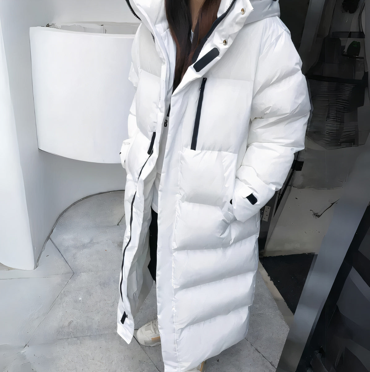 Valenzora - Wintermantel - Elegant - Moderner Stil - Ideal für Damen im Winter