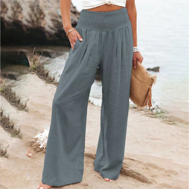 Valenzora – Weite Leinenhose